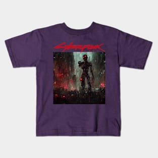 Cyberpunk 2077 Tribute Kids T-Shirt